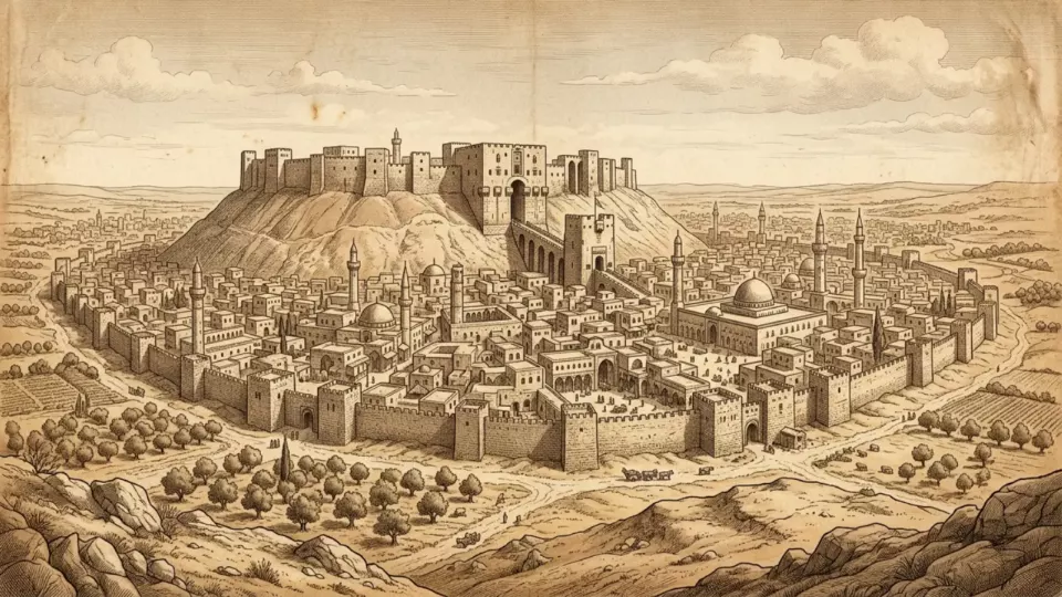 1138'de Halep (temsili)