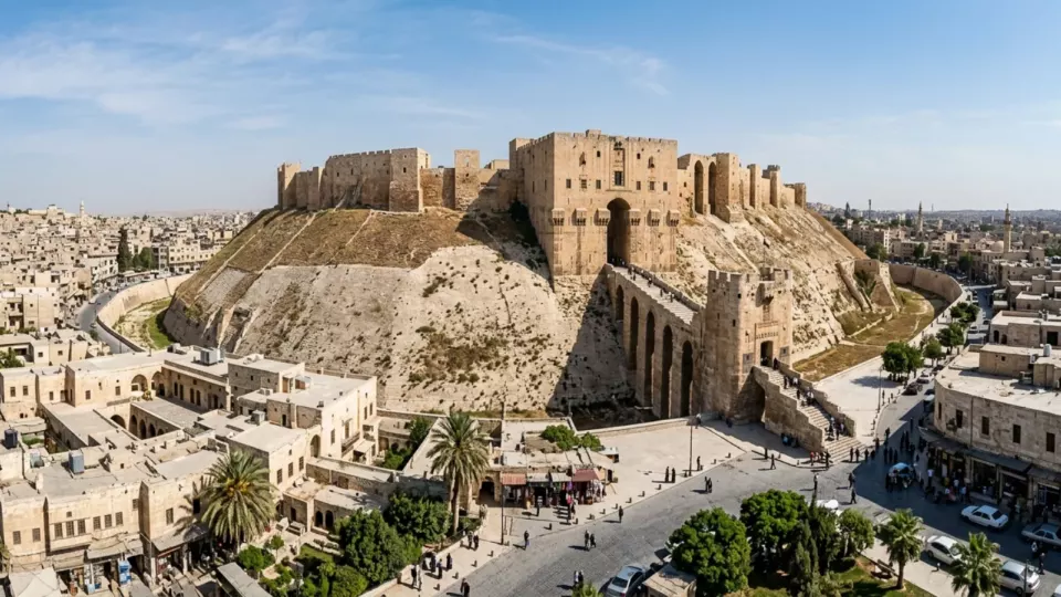 Bugünkü Halep Kalesi (temsili)