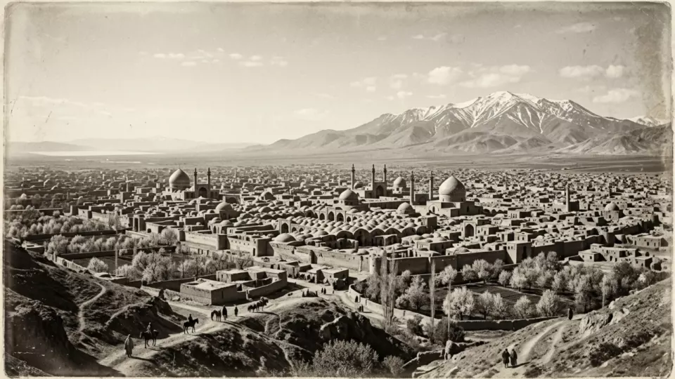 18. yüzyıl başında Tebriz (temsili)