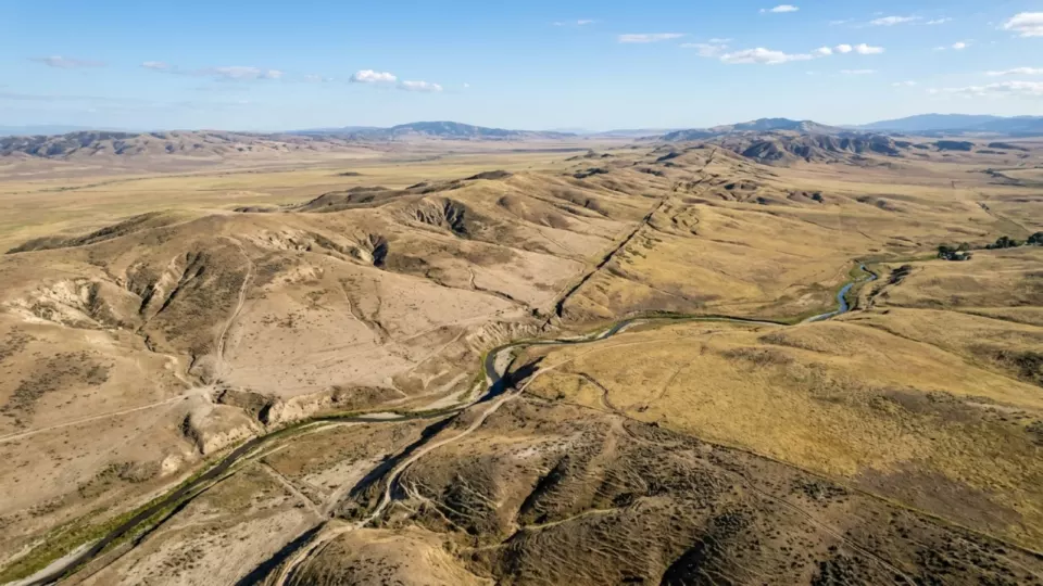 Bugün Carrizo Ovası'nda San Andreas Fayı (temsili)