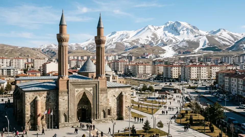 Bugünkü Erzurum (temsili)