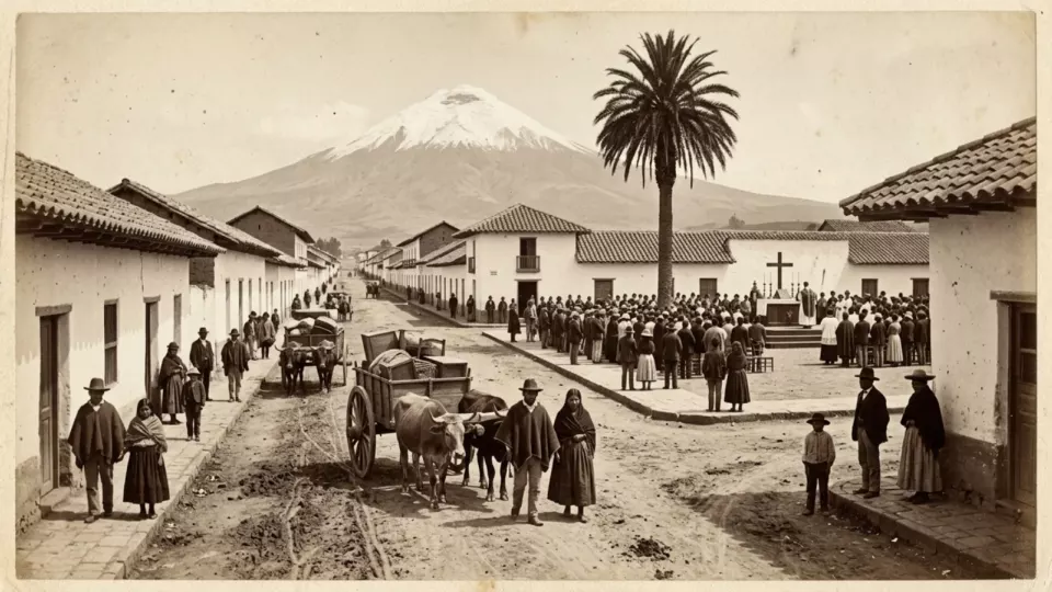 1872'de Ibarra'ya dönüş (temsili)