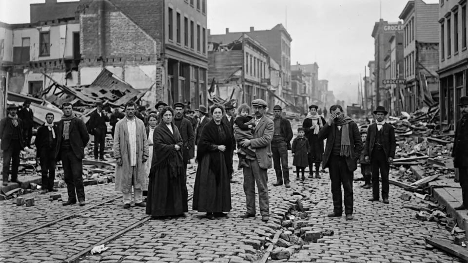 San Francisco deprem anı (temsili)