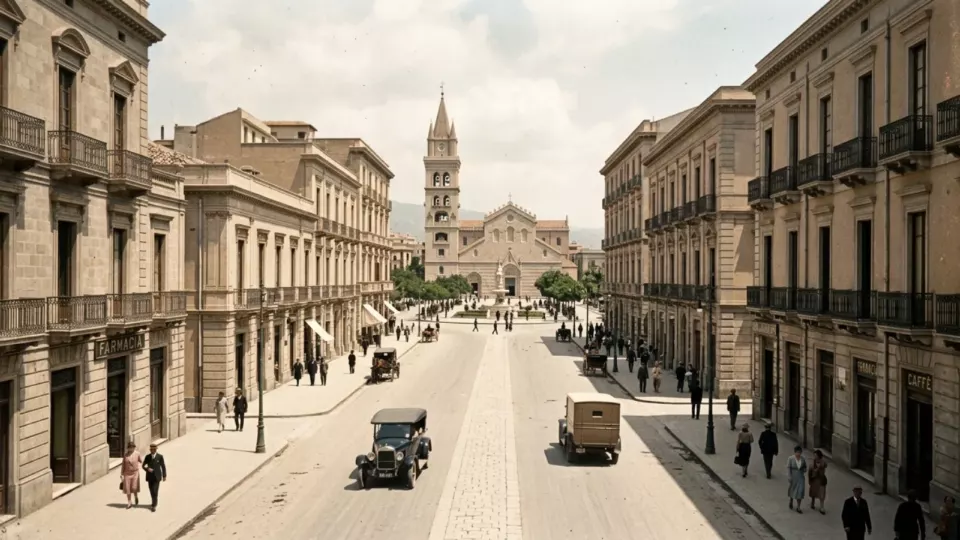 Yeniden kurulan Messina (temsili)