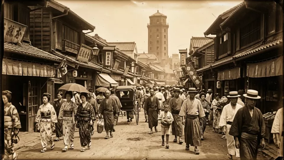Depremden önce Tokyo (temsili)