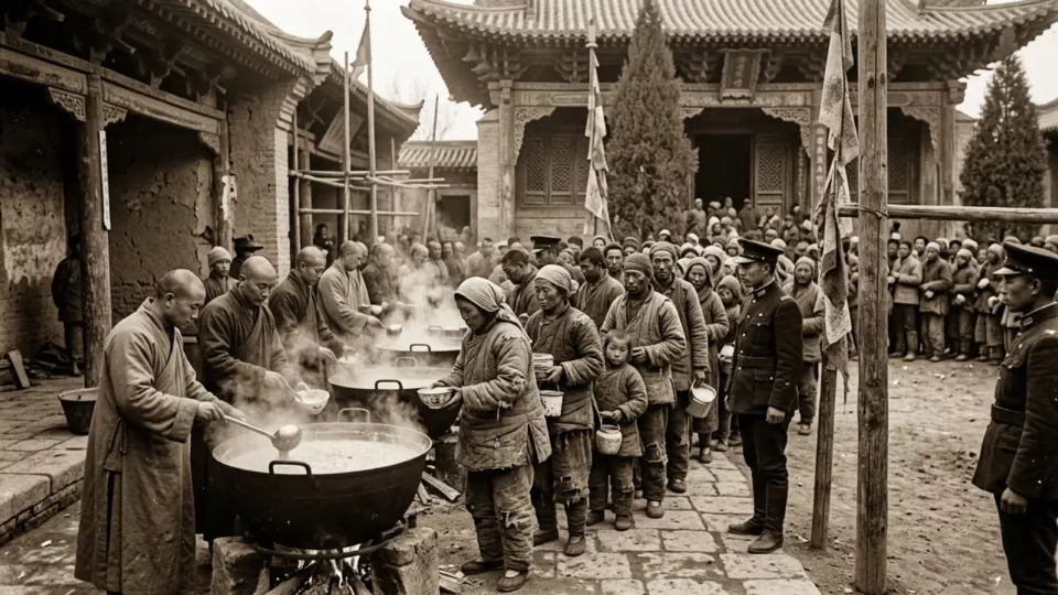 Wuwei'de aşevi (temsili)
