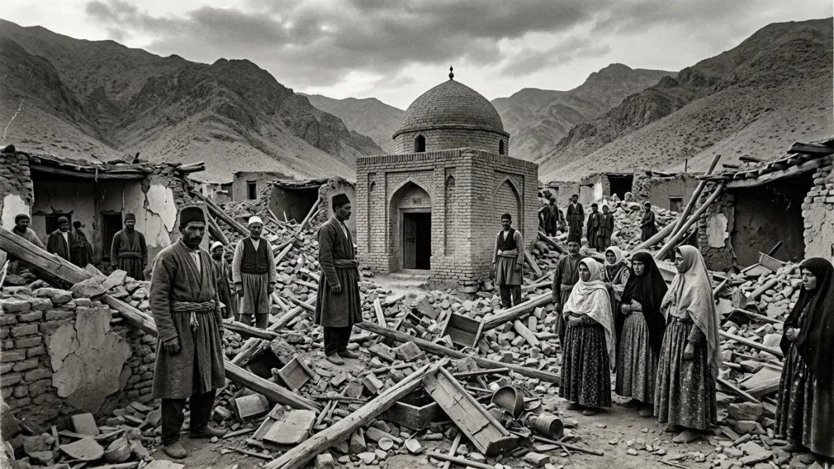 1929 depreminde yıkılan Gifan (temsili)