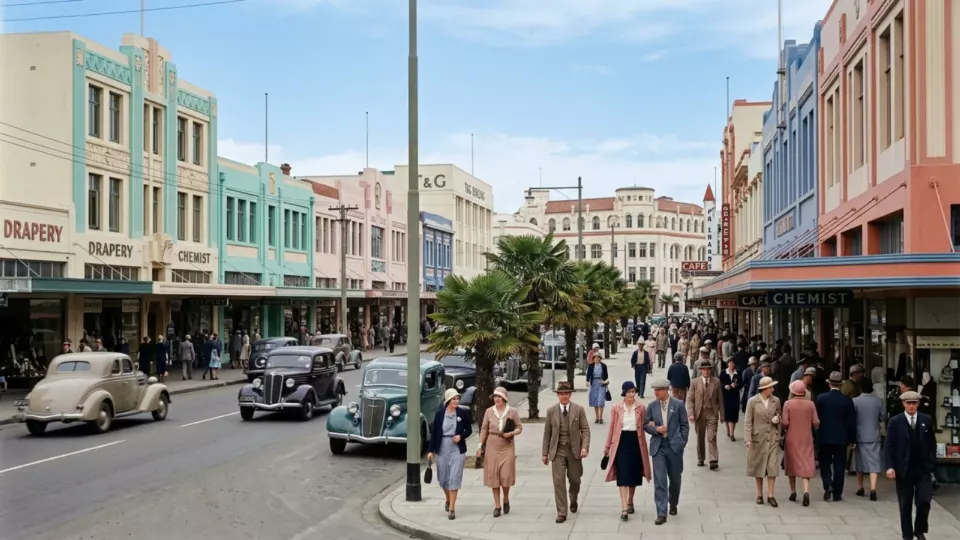 Art Deco Napier (temsili)
