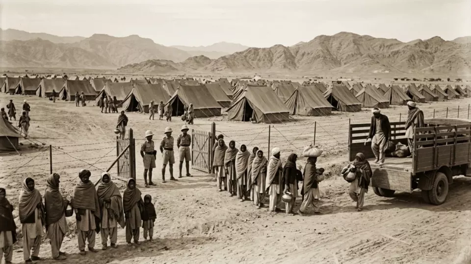 Hipodromdaki sığınma kampı (temsili)