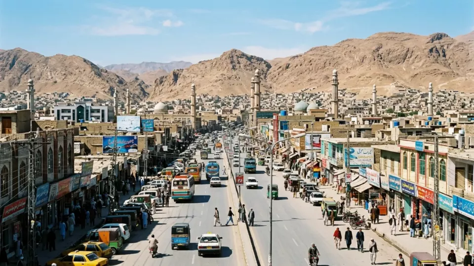 Bugünkü Quetta (temsili)