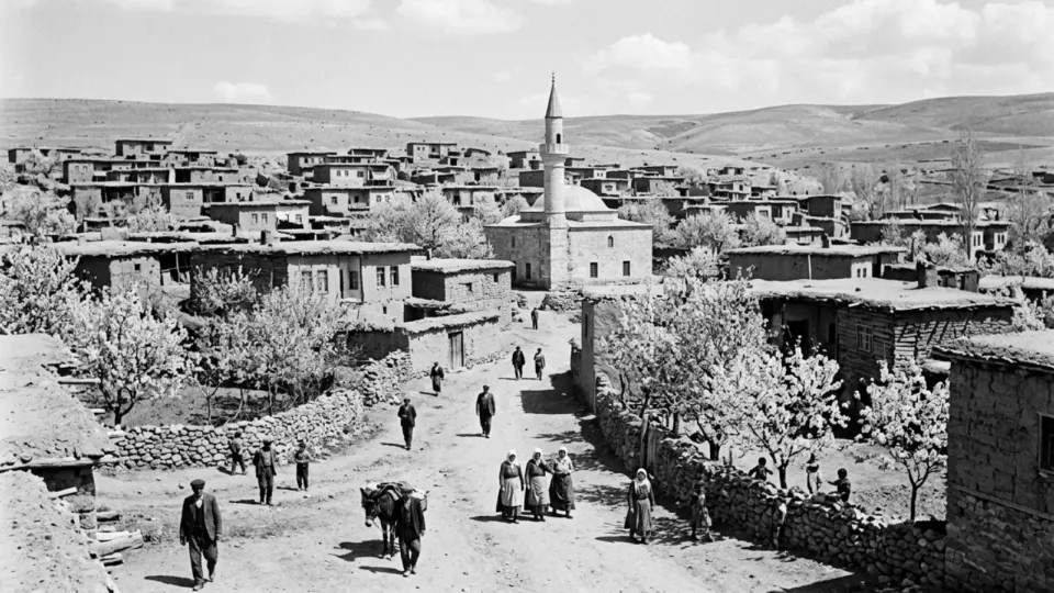1938'de Köşker'de bir köy (temsili)