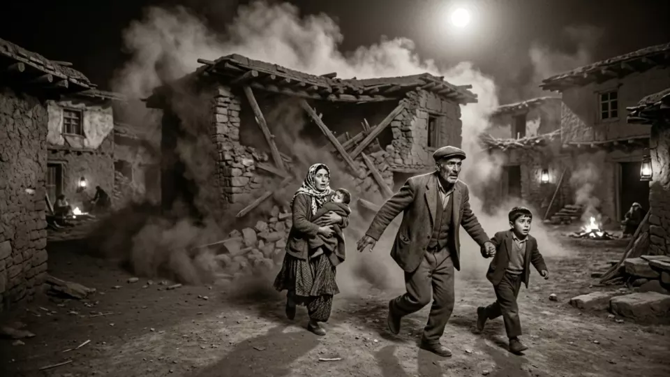 Gecenin sarsıntısı (temsili)