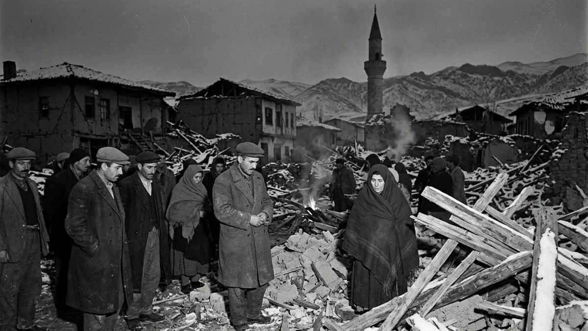 1942 depreminde Erbaa (temsili)