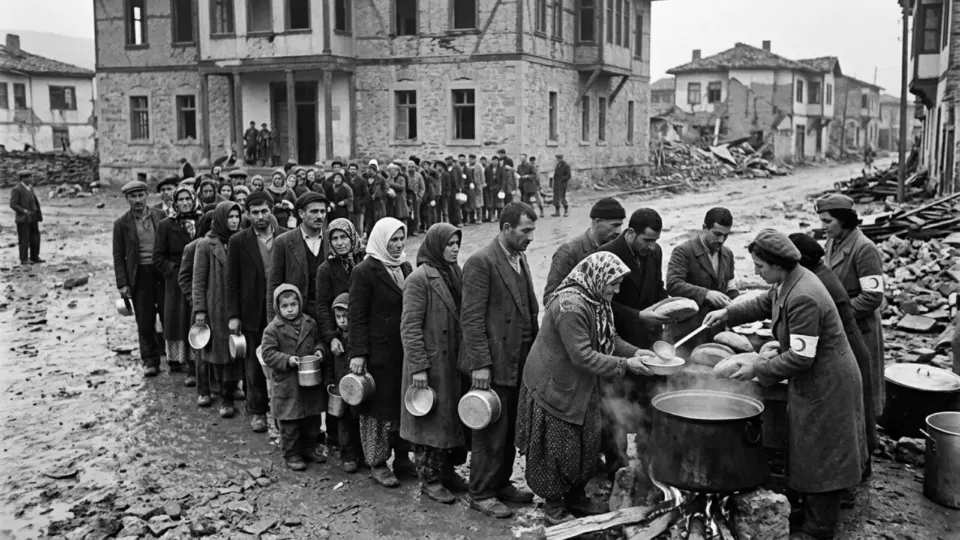 Tosya'da çorba kuyruğu (temsili)