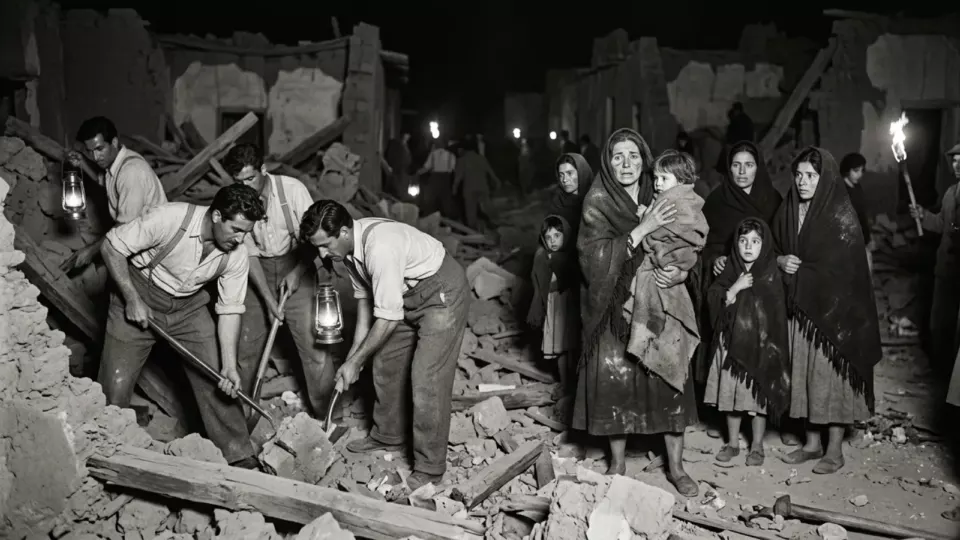 Deprem gecesi San Juan (temsili)