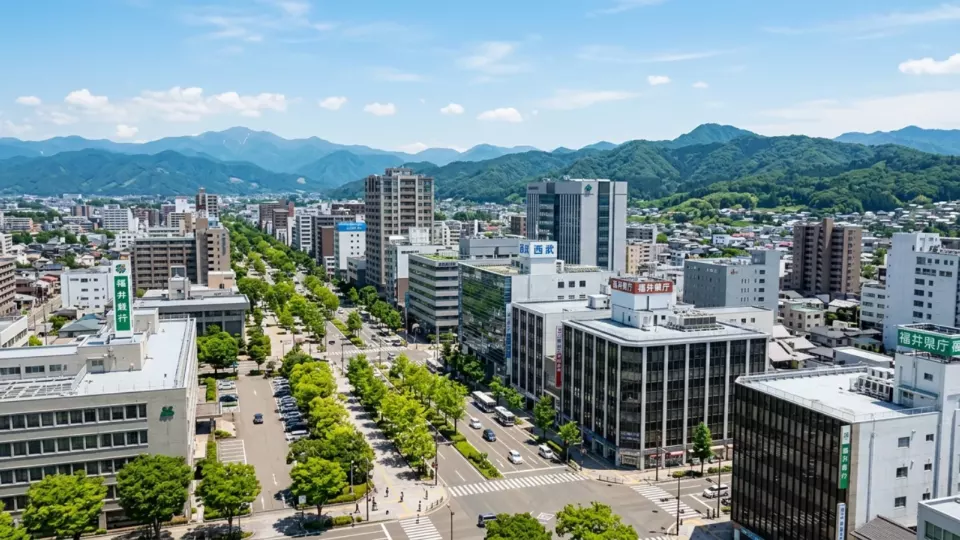 Bugünkü Fukui (temsili)