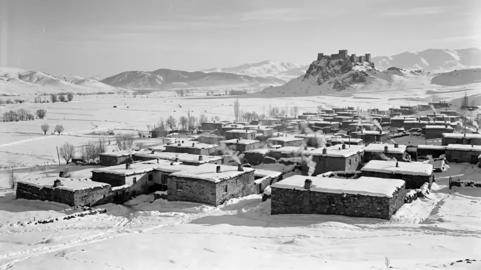1952 kışında Pasinler ovası (temsili)