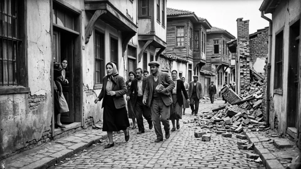 Sabah gelen sarsıntı (temsili)