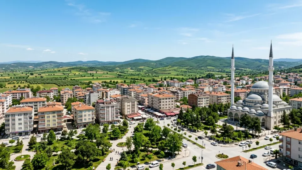 Bugünkü Gönen (temsili)