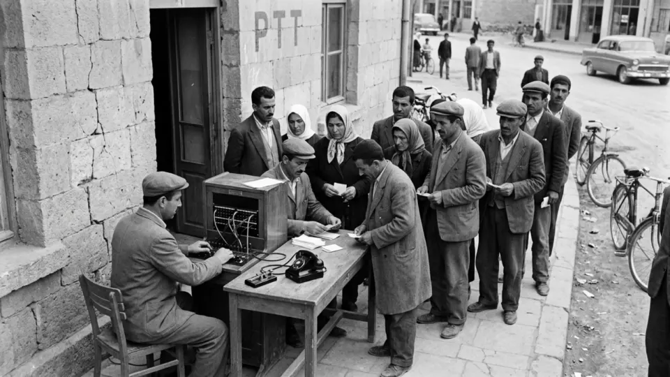 Dışarı taşınan telefon servisi (temsili)