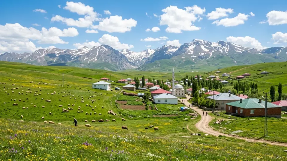 Bugün Varto yaylası (temsili)