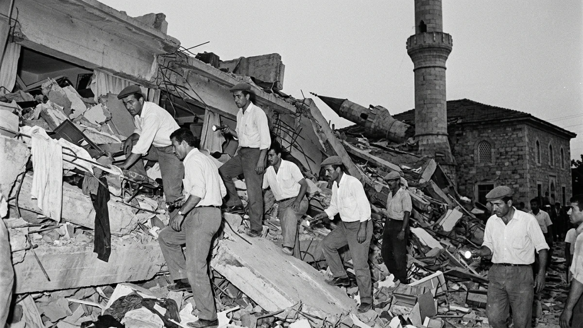 1967 depreminin ardından Mudurnu Vadisi (temsili)