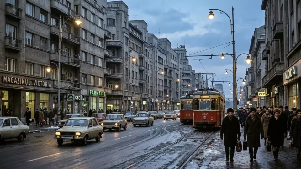 Depremden önce Bükreş (temsili)