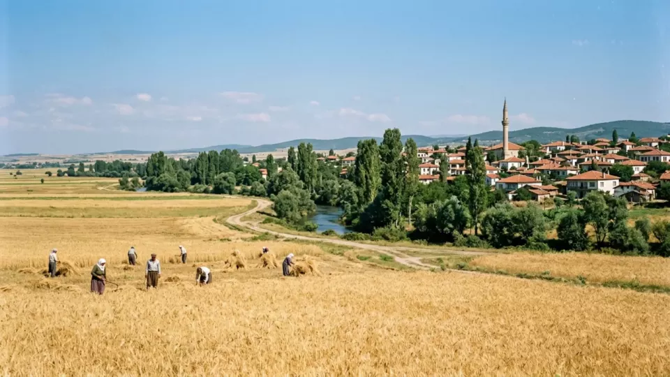 1983'te Biga Ovası (temsili)