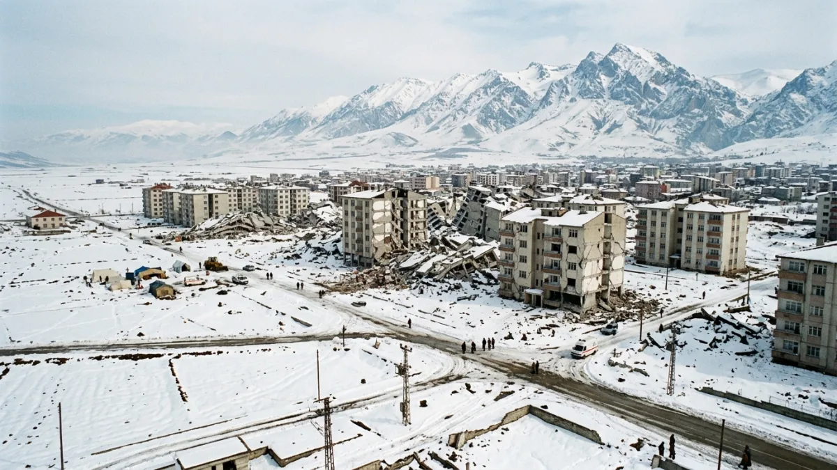 1992 depreminde Erzincan (temsili)