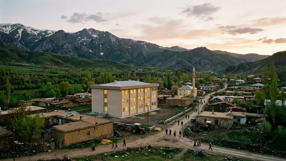 Çeltiksuyu yatılı okulu (temsili)