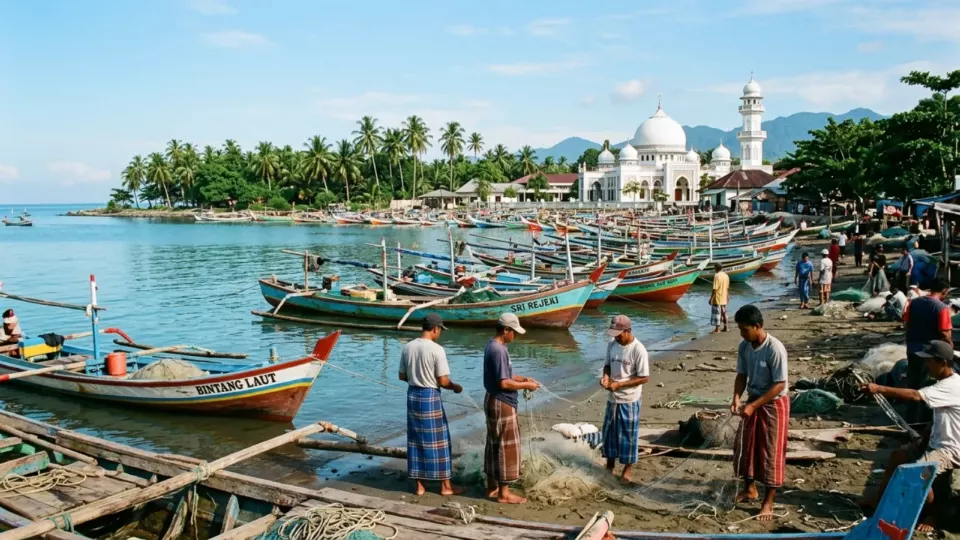 Depremden önce Banda Aceh (temsili)