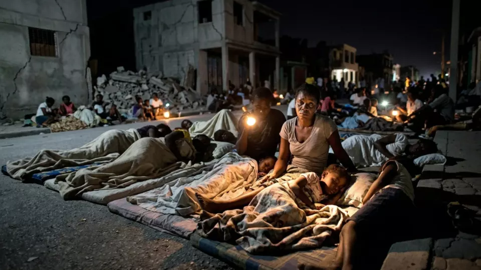Sokakta geçen ilk gece (temsili)