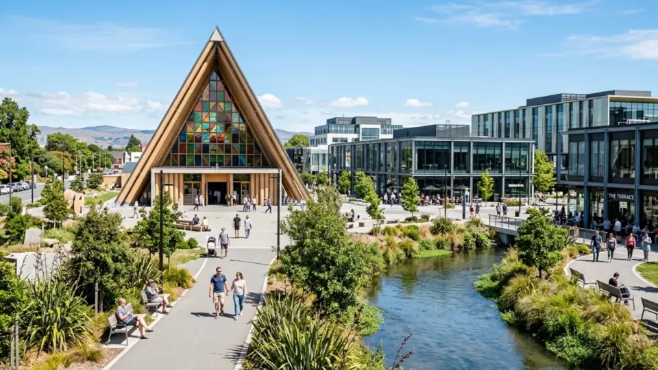 Yeniden kurulan Christchurch (temsili)
