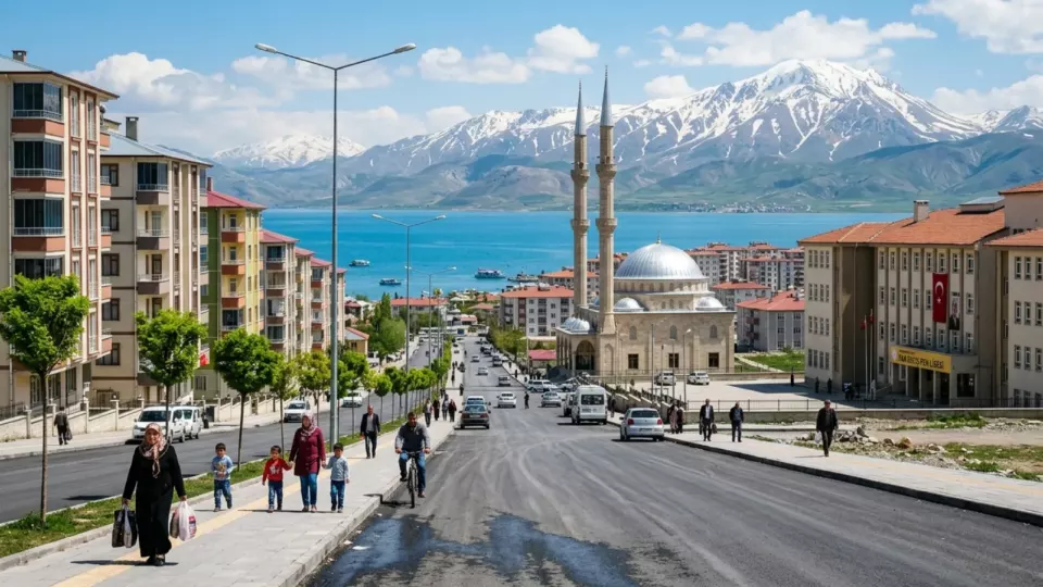 Yeniden kurulan Erciş (temsili)