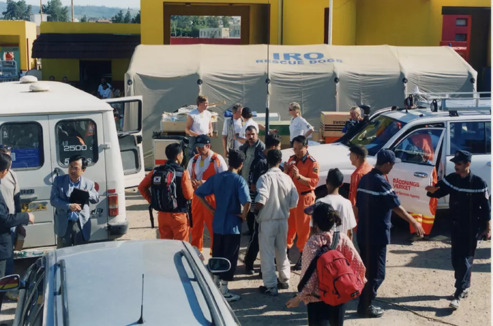Güney Kore kurtarma ekibi Cezayir'de