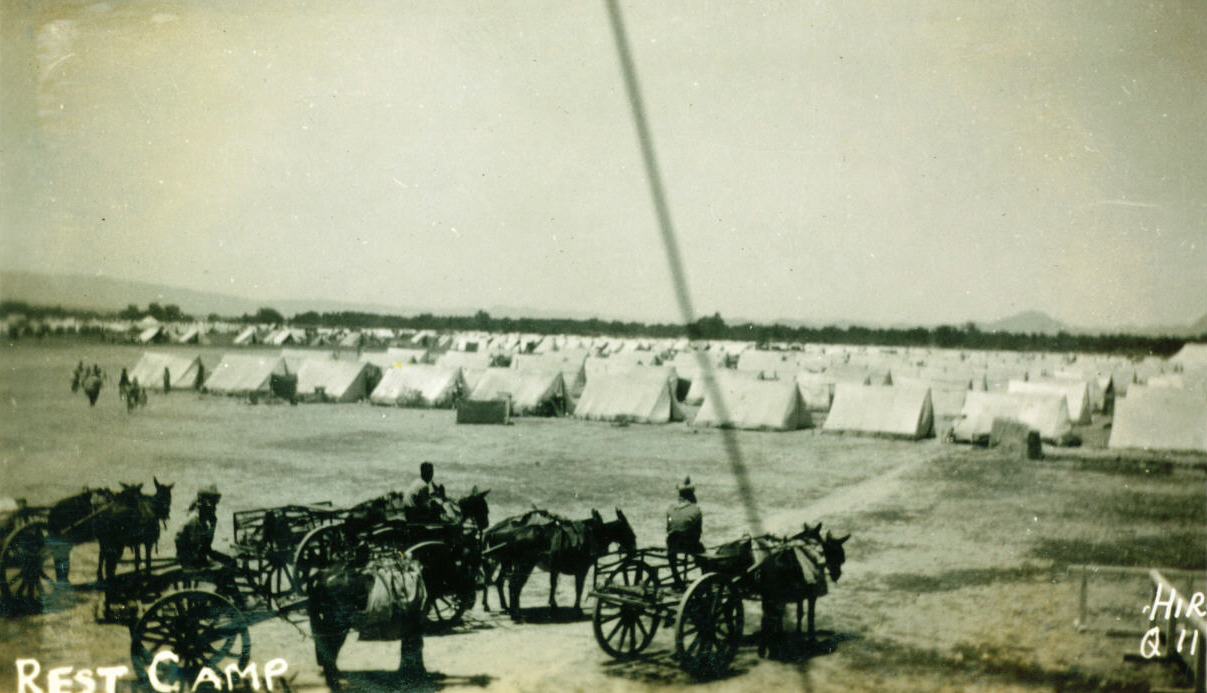 1935 depremi sonrası Quetta'da çadır kent