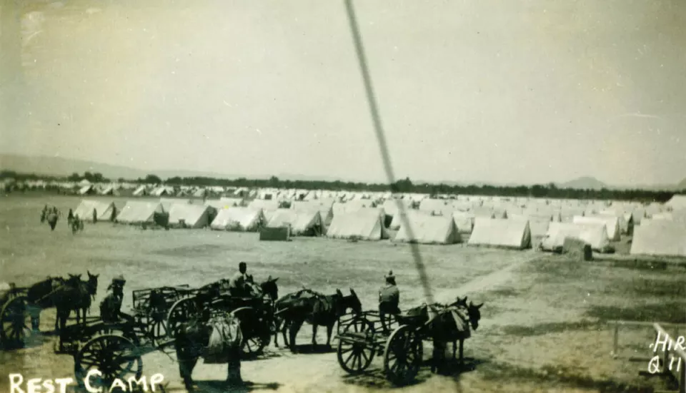 1935 depremi sonrası Quetta'da çadır kent
