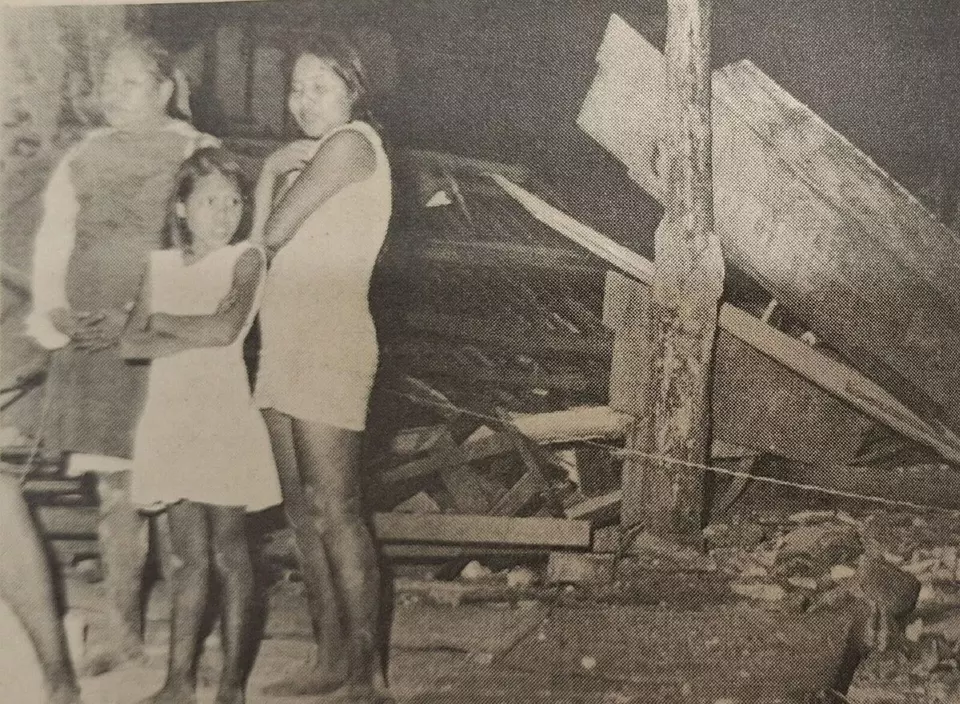 1972 Managua depremi yıkıntılar