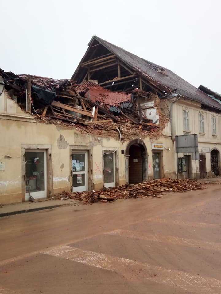 Petrinja deprem sonrası