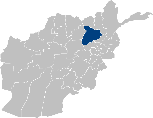Bağlan vilayeti haritası