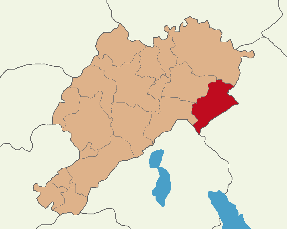 Sultandağı'nın haritadaki yeri