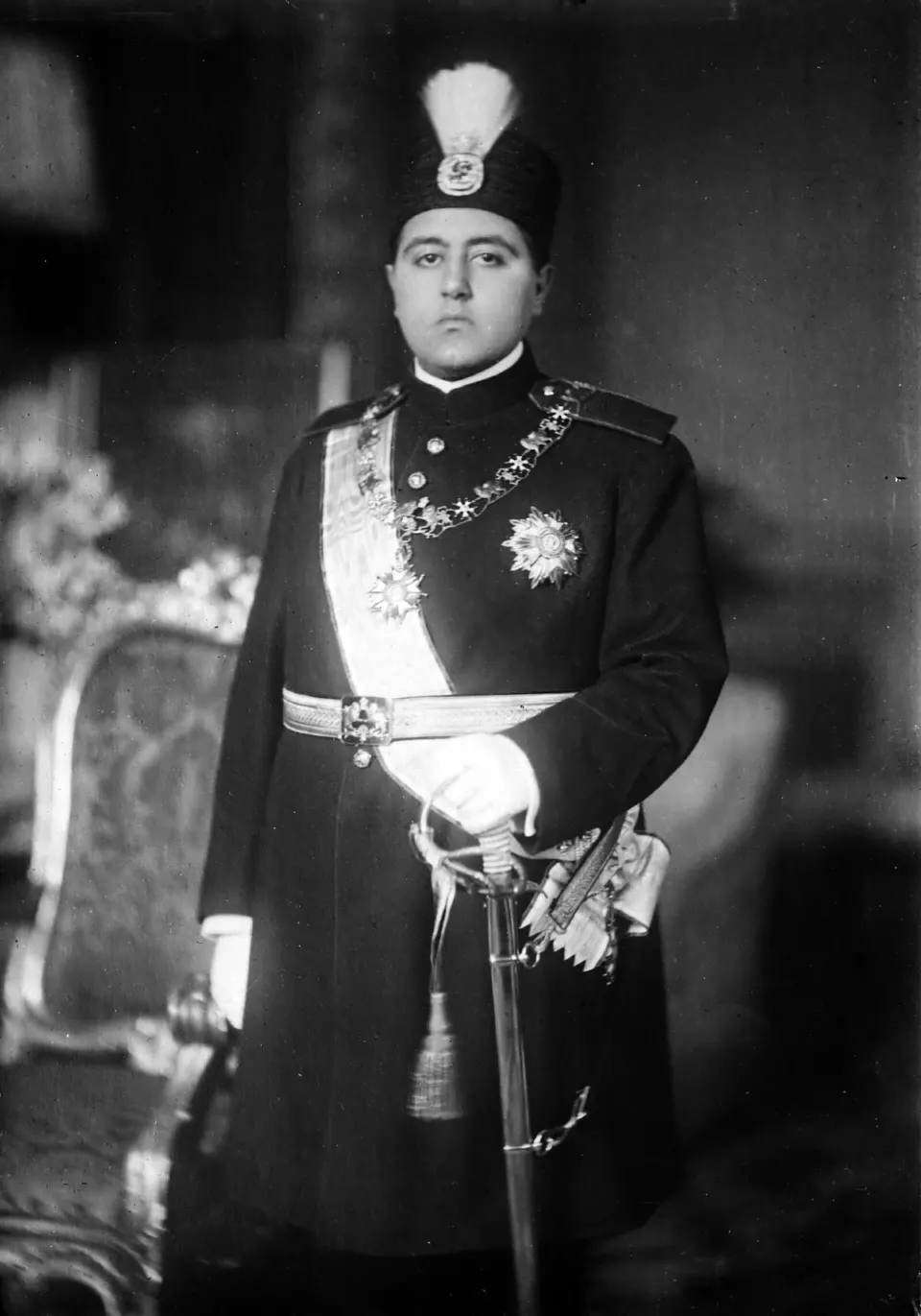 Ahmed Şah Kaçar portresi