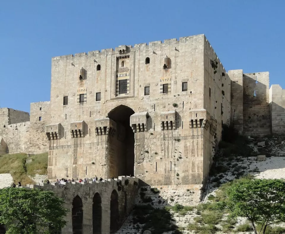 Halep Kalesi iç kapısı