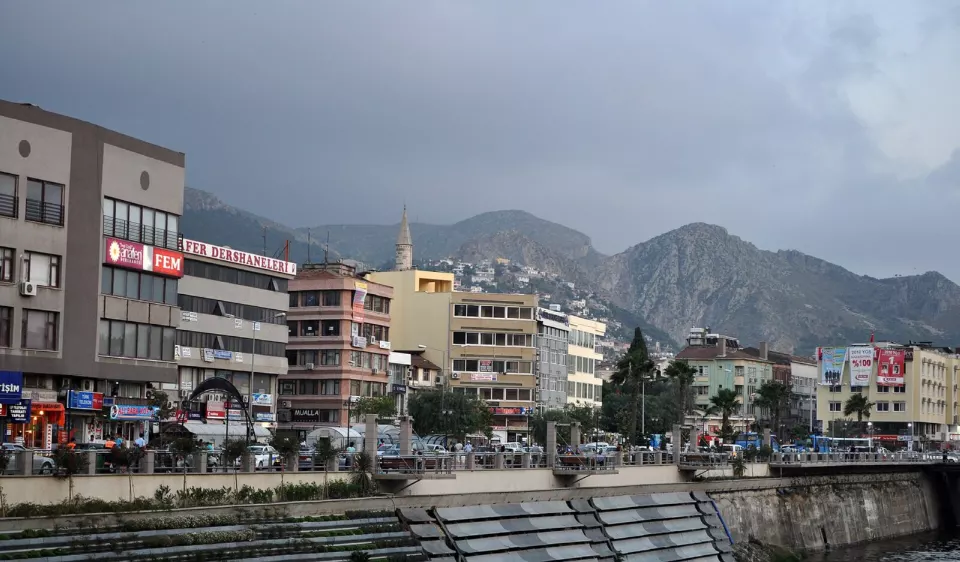 Antakya'da Asi Nehri