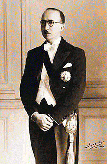 José Luis Bustamante y Rivero portresi