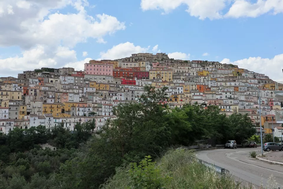 Calitri panoraması