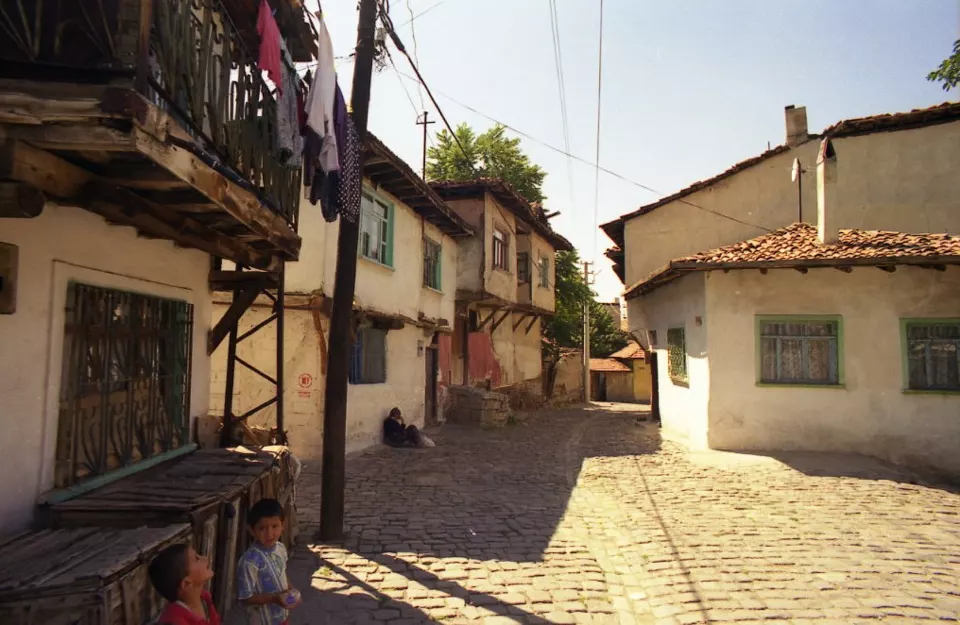 Çerkeş'te bir sokak