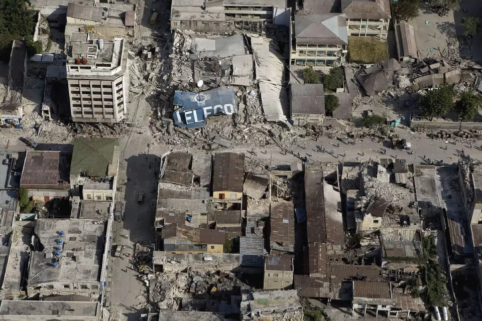 Port-au-Prince merkezi deprem sonrası