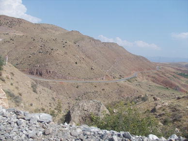 Cirende köyü yolu