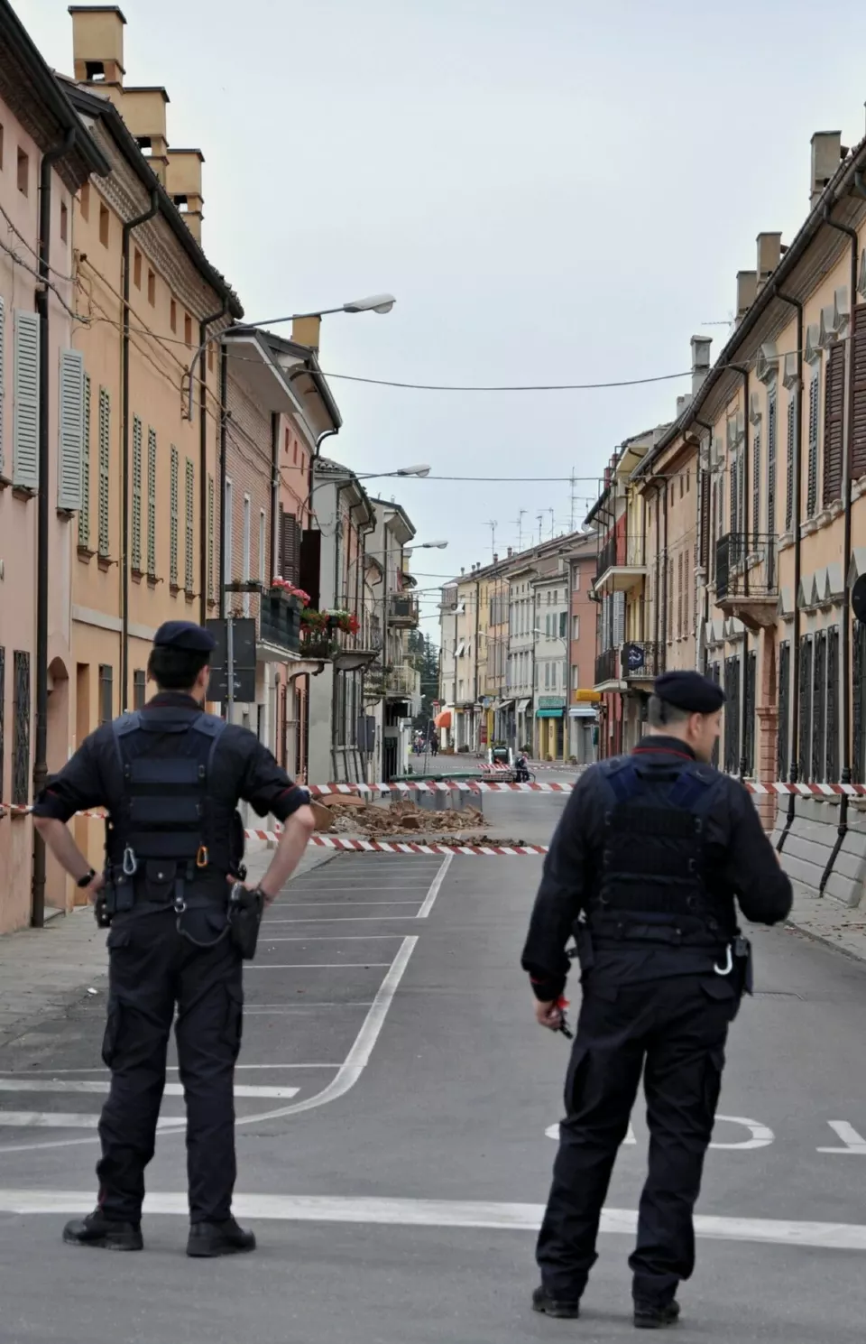 Depremden sonra Finale Emilia